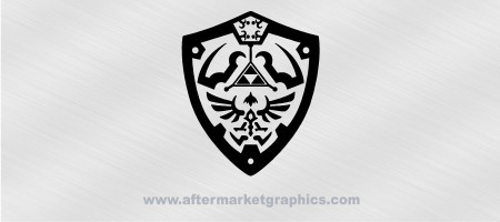 Zelda Hylian Shield Decal